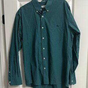 Vineyard Vines Green Casual Button Down Shirt
